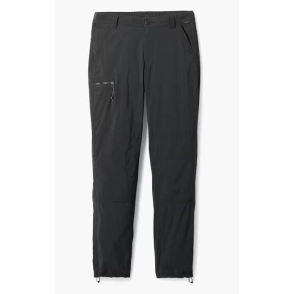 REI Co-op Trailmade 2 Black Hiking Pants Womens Size 2 Cargo Straight Leg - Picture 2 of 6